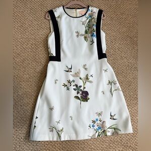 Ted Baker London Blue Floral and bird Dress